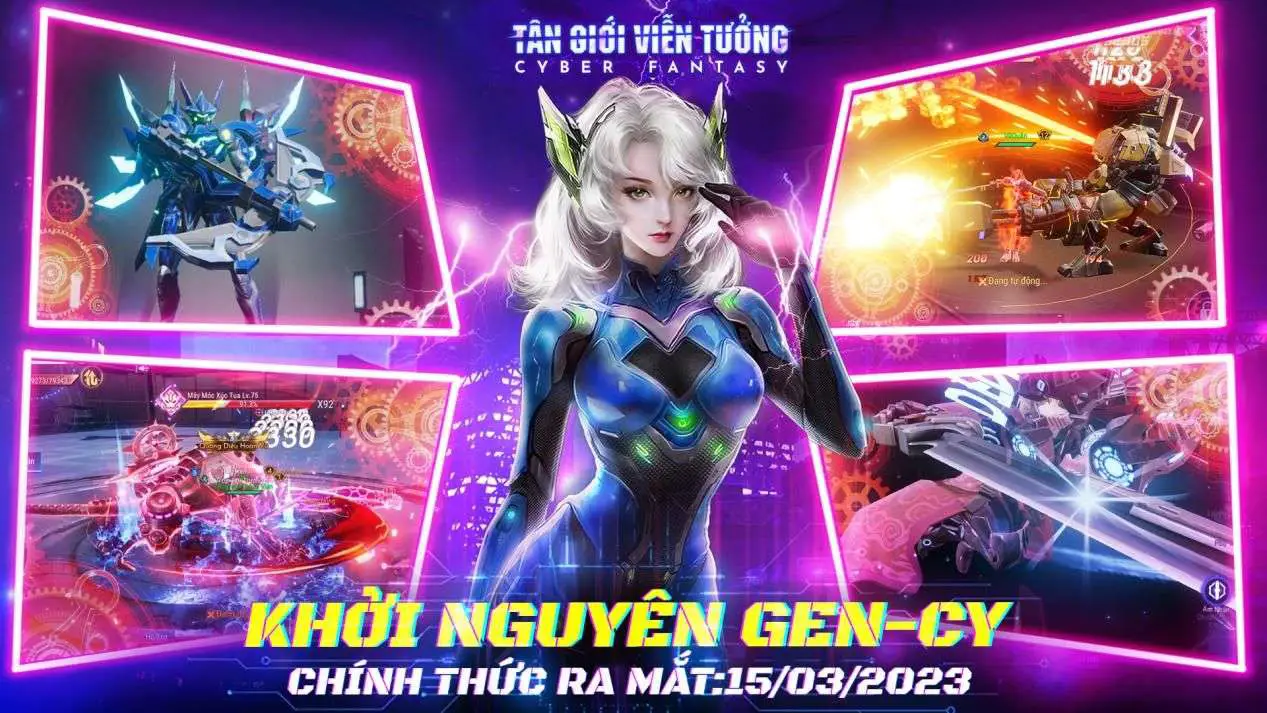 Trải nghiệm Cyber Fantasy phiên bản đầu tiên ra mắt trên toàn cầu – Độc quyền dành riêng cho game thủ Việt!