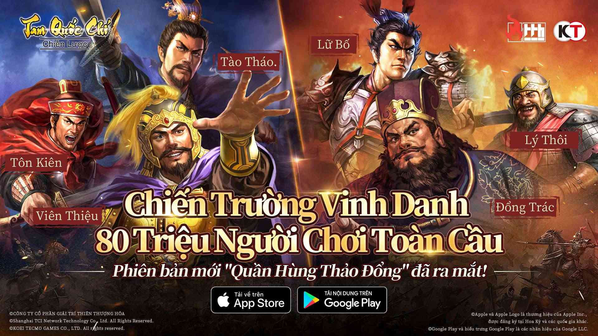 Tam Quốc Chí – Chiến Lược chào sân Ngày Hội Game Việt Nam 2023, ra mắt thông tin phiên bản mới ‘Quần Hùng Thảo Đổng’