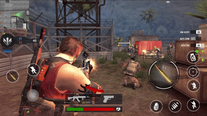 CoverMe: Shooting Gun Game tạo ấn tượng ban đầu nhờ chất lượng đồ hoạ tốt.