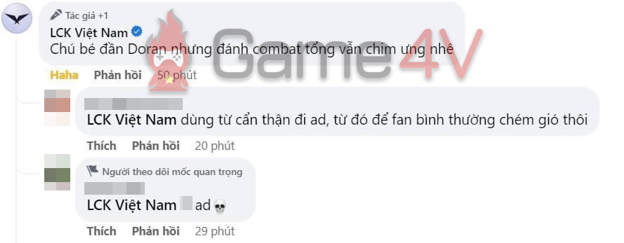LMHT: Gọi GEN Doran là ‘chú bé đần’, fanpage LCK Việt Nam phải đăng bài xin lỗi fan