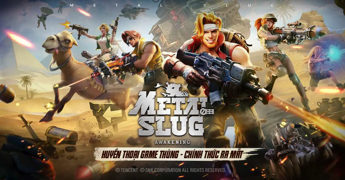 Rambo lùn xuất chiến – Metal Slug Awakening chính thức đến tay game thủ ngày 22/08