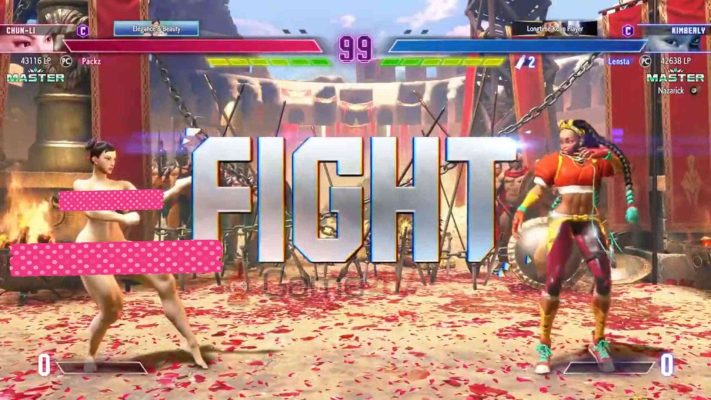 Tuyển thủ Packz đã đem "mod nude" của Chun-Li vào giải đấu Street Fighter 6 mà mình tham gia.