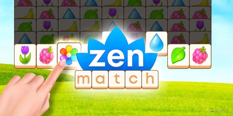 Zen Match gây chú ý ở nước ngoài. Ảnh: Games.lol.