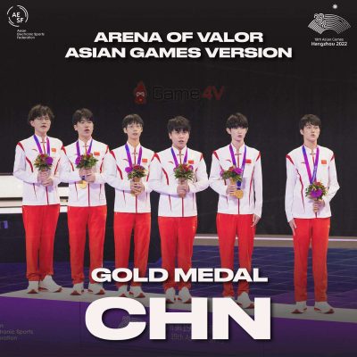 Chủ nhà Trung Quốc vô địch bộ môn Arena of Valor (bản Asian Games).