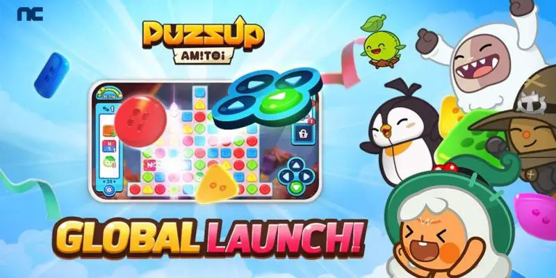 PUZZUP AMITOI là game casual match-3 nổi bật ở Hàn. Ảnh: Pocket Gamer.