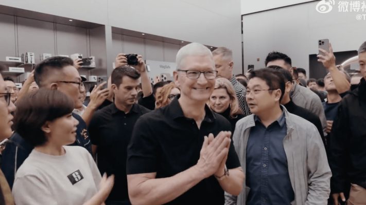 CEO Tim Cook khen Honor of Kings. Ảnh: Weibo.