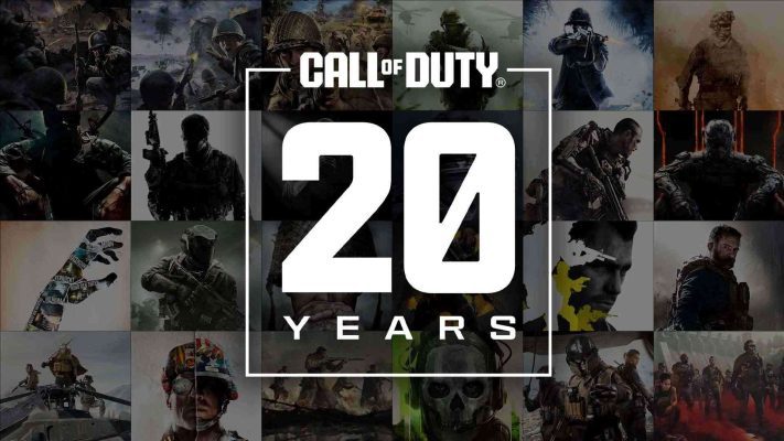 Call of Duty đánh dấu 20 năm ra mắt. Ảnh: Activision.