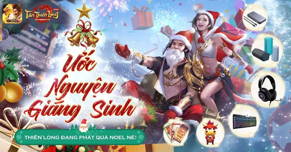 Săn Quà Hi-Tech Miễn Phí – Đón Giáng Sinh Cùng Tân Thiên Long Mobile