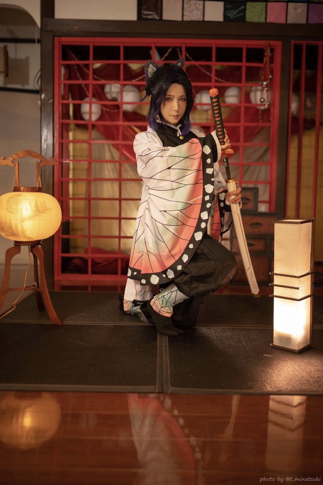 Ngắm loạt ảnh cosplay đẹp mắt của nữ thần 18+ Yui Hatano vào vai Trùng Trụ trong Kimetsu no Yaiba - Ảnh 7.