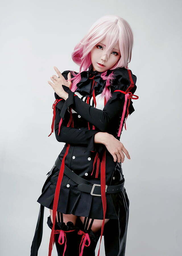 Cosplay Inori Yuzuriha siêu dễ thương trong Guilty Crown