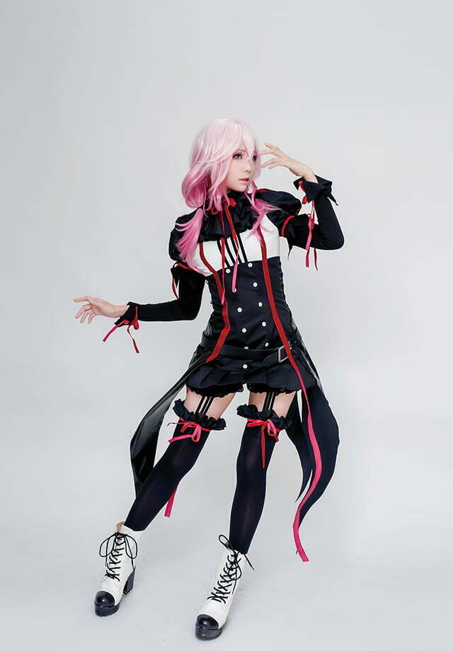 Cosplay Inori Yuzuriha siêu dễ thương trong Guilty Crown