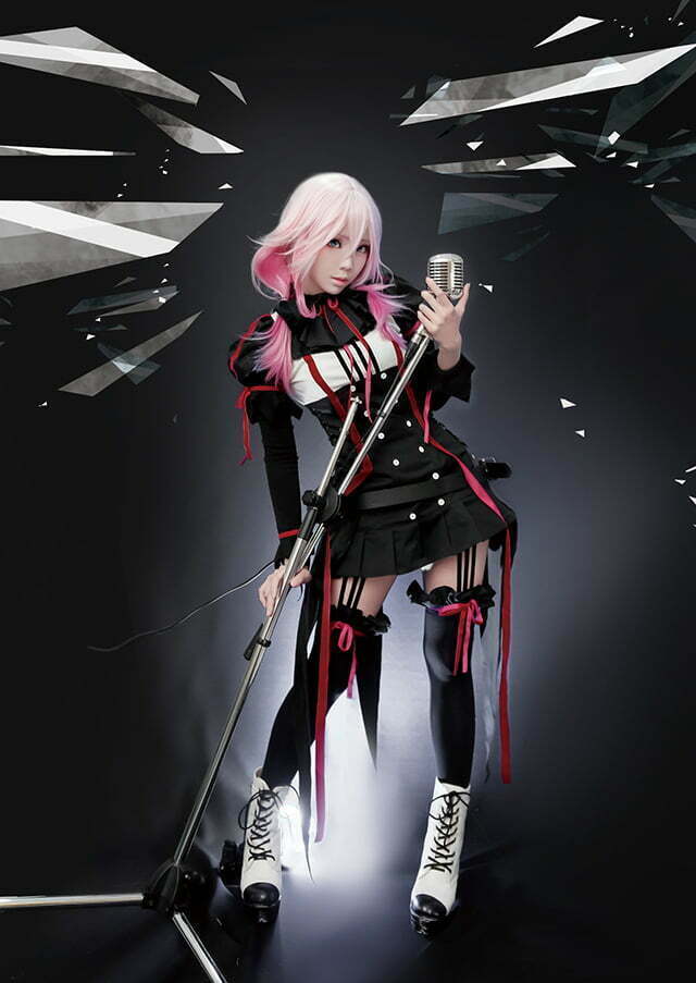 Cosplay Inori Yuzuriha siêu dễ thương trong Guilty Crown