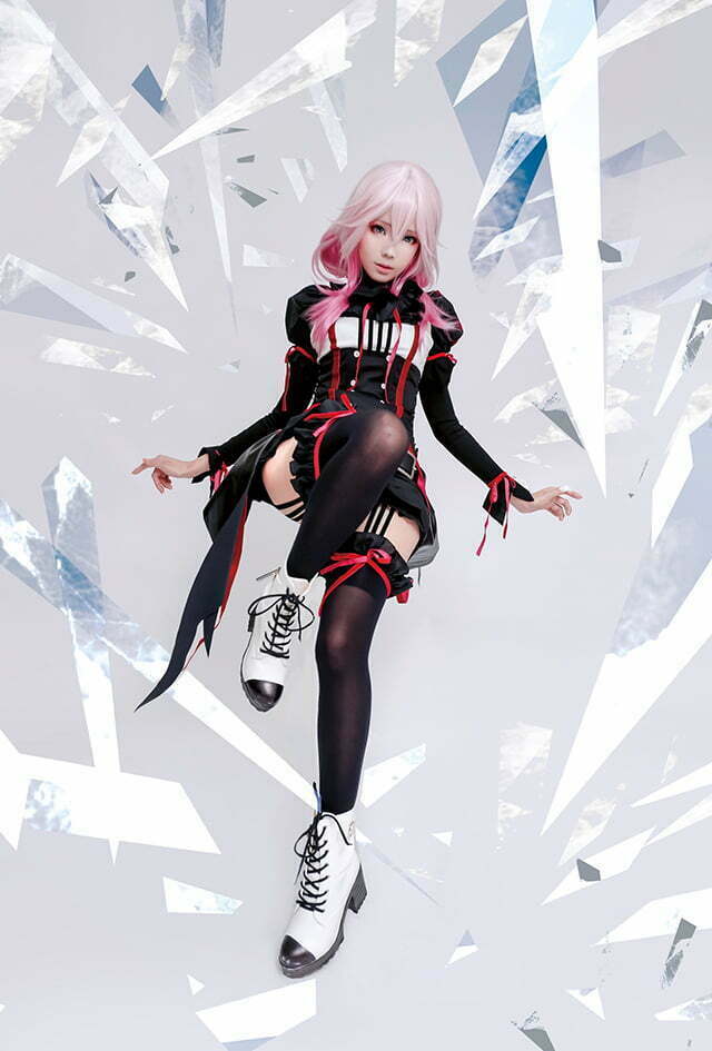 Cosplay Inori Yuzuriha siêu dễ thương trong Guilty Crown