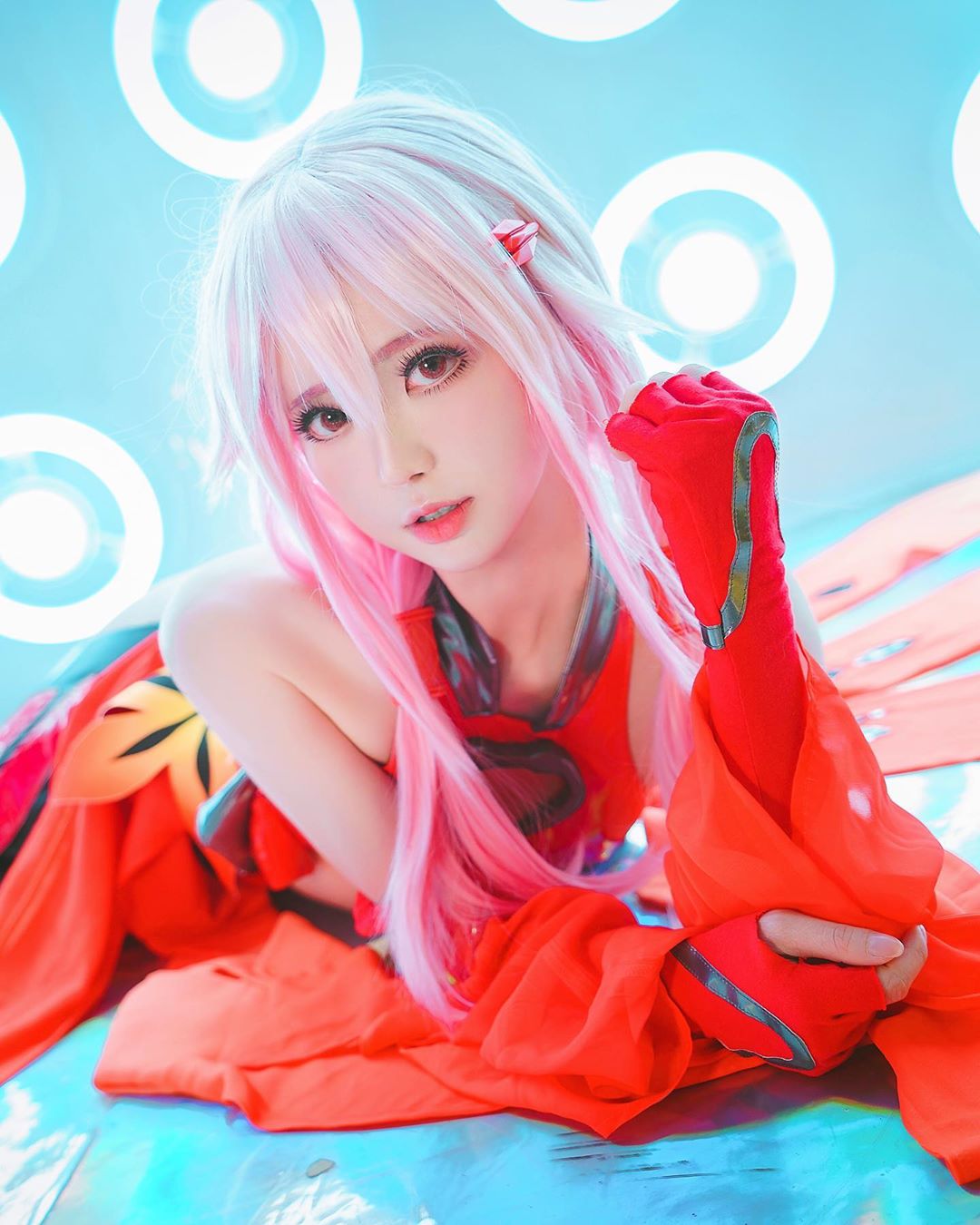 Cosplay Inori Yuzuriha siêu dễ thương trong Guilty Crown