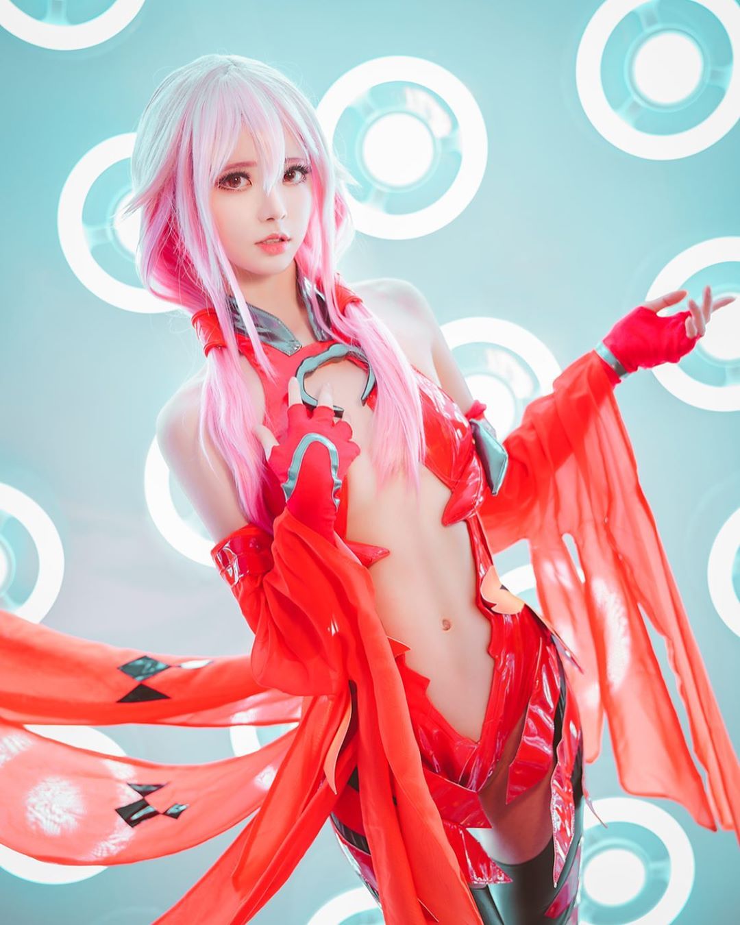 Cosplay Inori Yuzuriha siêu dễ thương trong Guilty Crown