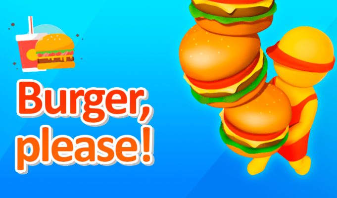Burger Please! - game casual có sức hút lớn. Ảnh: Yandex.