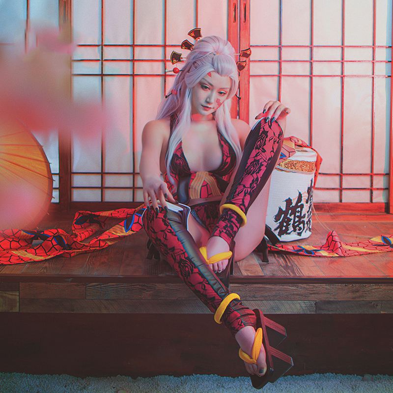 Demon Slayer Daki Cosplay Costume 2