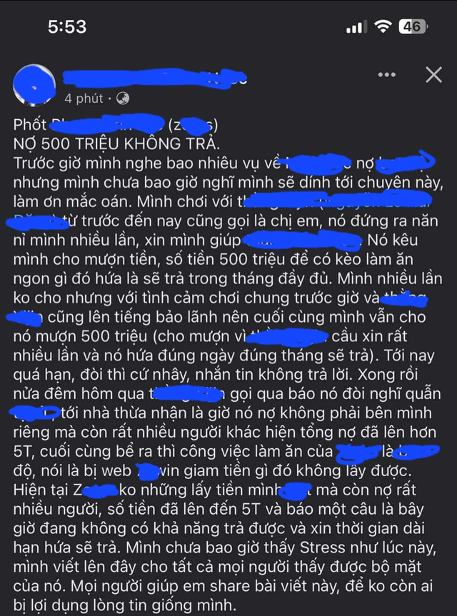 Bài đăng mở ra drama "tiền tỷ" của Zeros