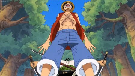 Luffy, sẹo, One Piece, anime, manga