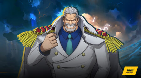 Anime, One Piece, Garp, Luffy