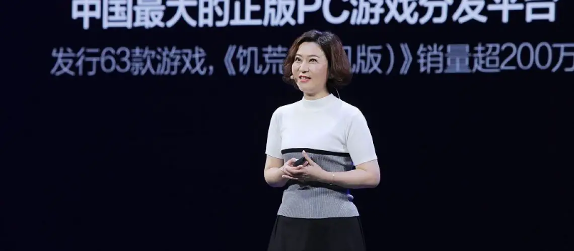 Michelle Liu, giám đốc trò chơi toàn cầu của Tencent.