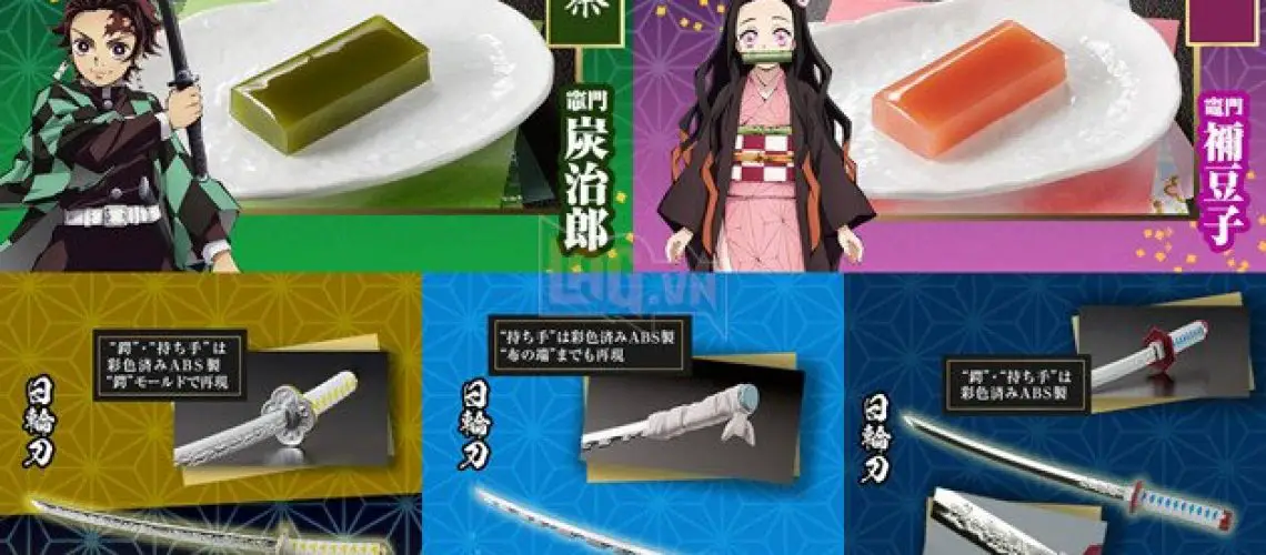 Bộ dao Kimetsu No Yaiba và những sản phẩm ăn theo các bộ anime nổi tiếng, nghe thôi cũng đã thấy sự quái dị rồi - Ảnh 1.