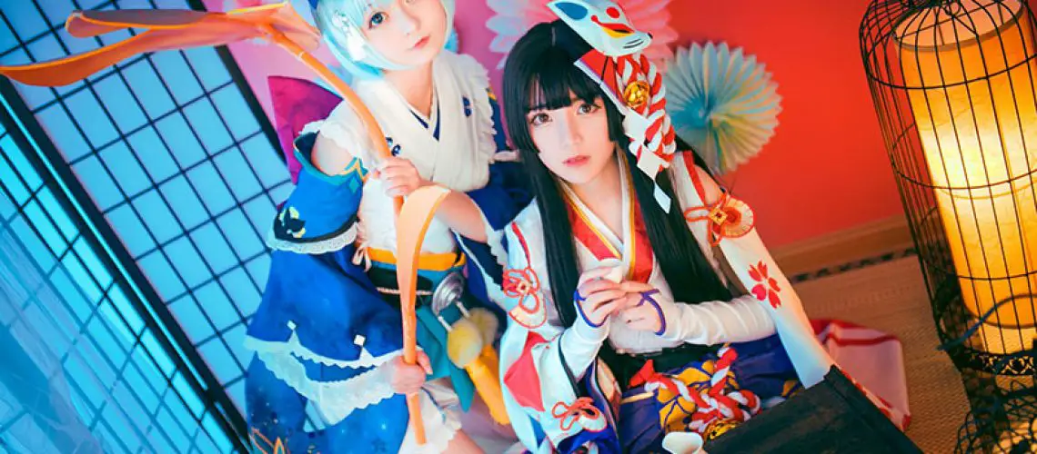 Ngắm cosplay Tuyết Nữ Yuki Onna cực chất trong game Âm Dương Sư